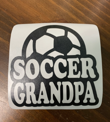 Soccer Family Custom Decal - Ball
