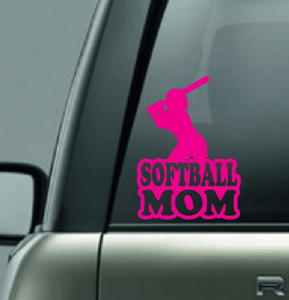 Softball Family Custom Decal - Batter