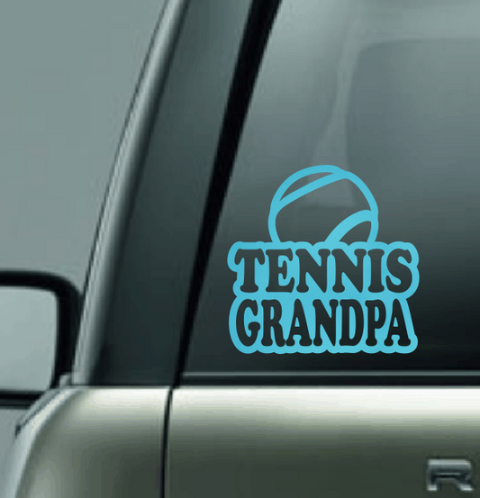 Tennis Family Custom Decal - Ball