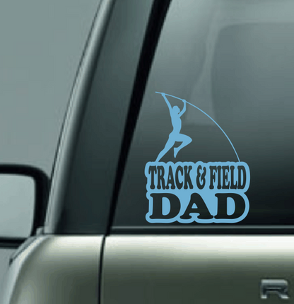 Track & Field Family Custom Decal - Pole Vault