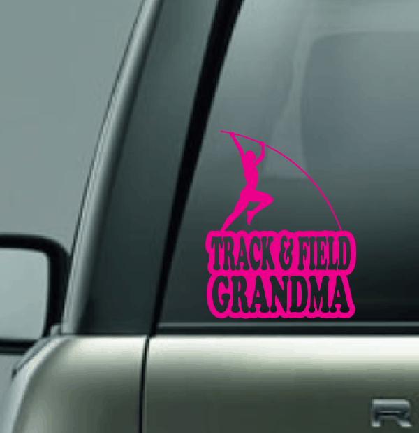 Track & Field Family Custom Decal - Pole Vault