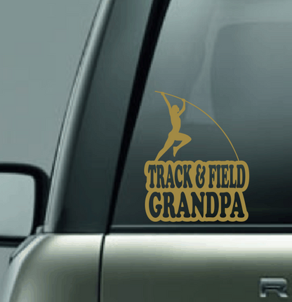 Track & Field Family Custom Decal - Pole Vault