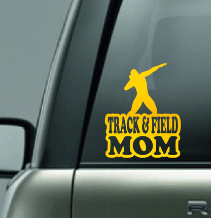Track & Field Family Custom Decal - Shot Put (Male)