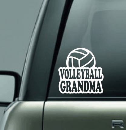 Volleyball Family Custom Decal - Ball