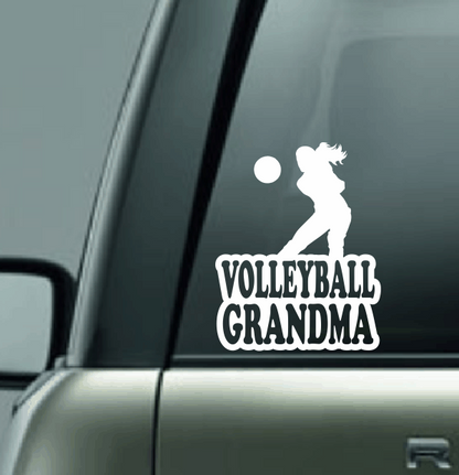 Volleyball Family Custom Decal - Passing