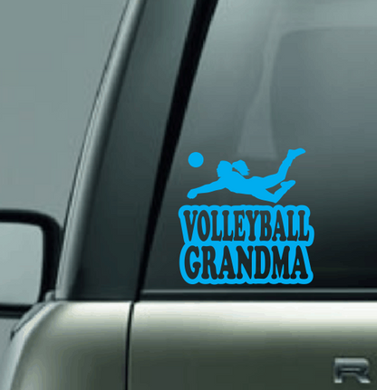 Volleyball Family Custom Decal - Layout Pass