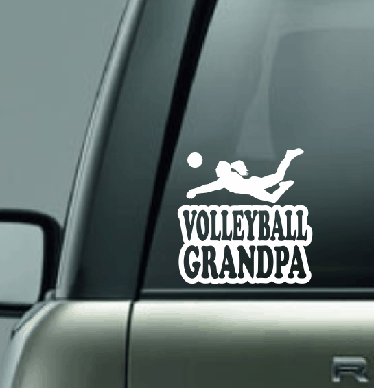Volleyball Family Custom Decal - Layout Pass