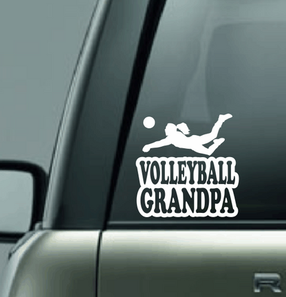 Volleyball Family Custom Decal - Layout Pass