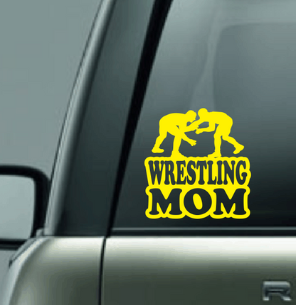 Wrestling Family Custom Decal - Facing