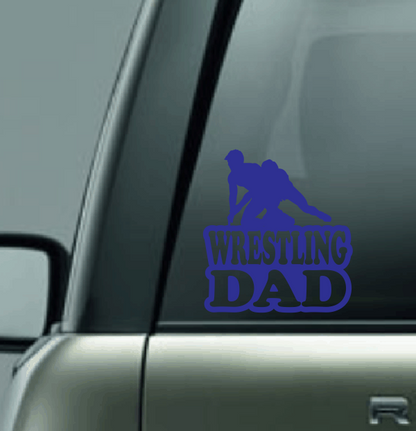 Wrestling Family Custom Decal - Grab Behind