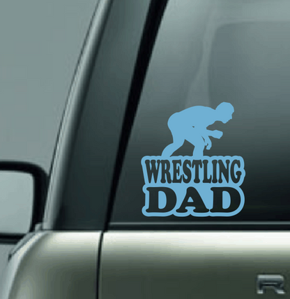 Wrestling Family Custom Decal - Single Wrestler