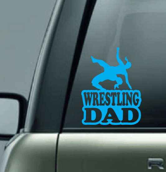Wrestling Family Custom Decal - Female Flip