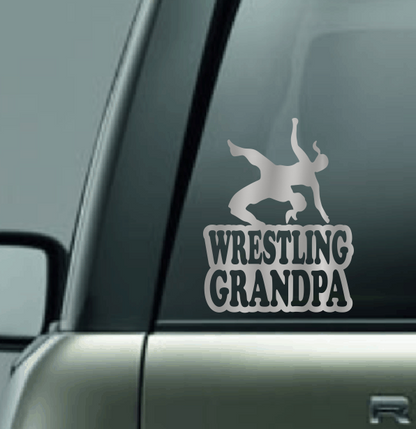 Wrestling Family Custom Decal - Female Flip
