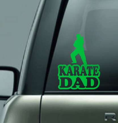 Karate Family Custom Decal - Motion