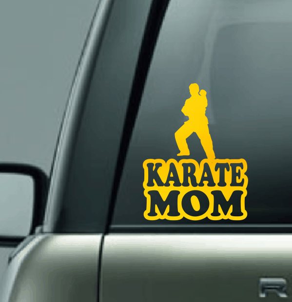 Karate Family Custom Decal - Motion
