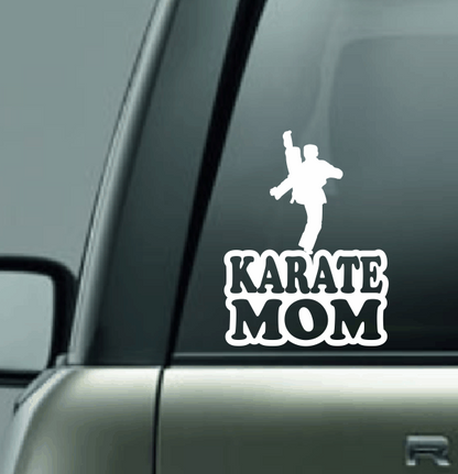 Karate Family Custom Decal - High Kick