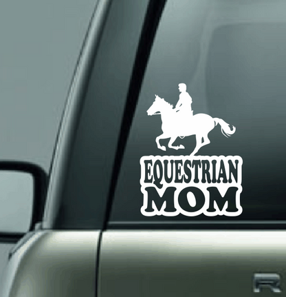 Equestrian Family Custom Decal - Male