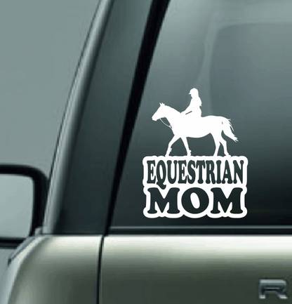 Equestrian Family Custom Decal - Female