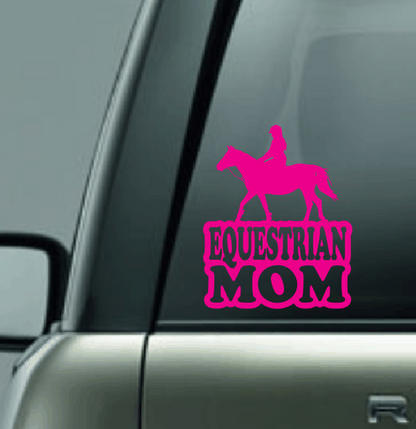Equestrian Family Custom Decal - Female