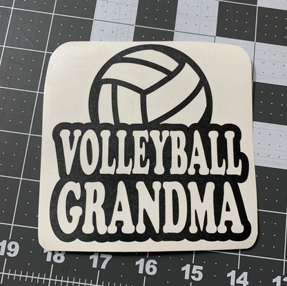 Volleyball Family Custom Decal - Ball