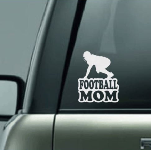 Football Mom, Football Mom Car Decal, Football Mom Sticker, Football Decal, Proud Football Mom, High School Football, Football