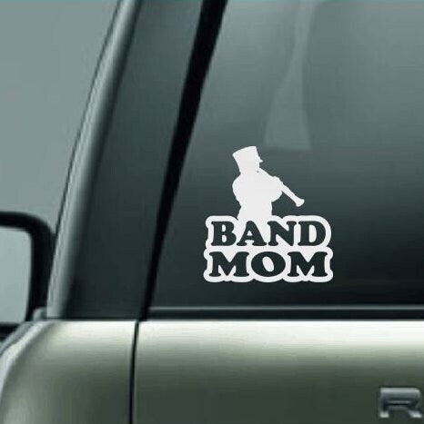 Band Mom Decal, High School Band Mom, Band Mom Car Decal, Band Car Decal, Band Family Decal, Marching Band Mom, Clarinet Mom, CUSTOM