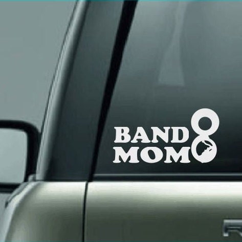 Band Mom Decal, High School Band Mom, Band Mom Car Decal, Band Car Decal, Band Family Decal, Marching Band Mom, Sousaphone Mom, CUSTOM