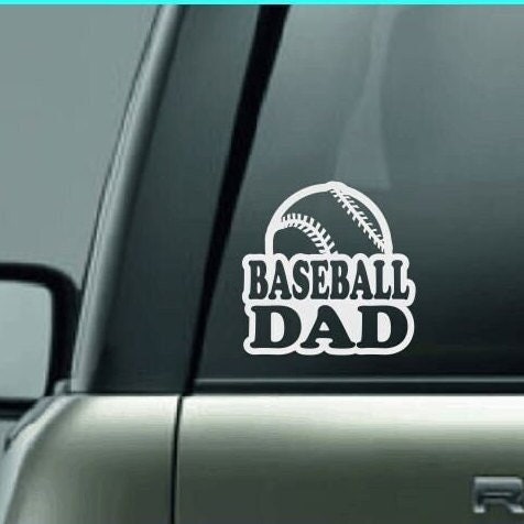 Baseball Dad, Baseball Dad Car Decal, Baseball Dad Sticker, Baseball, Baseball Decal, Proud Baseball Dad, High School Baseball Decal, CUSTOM