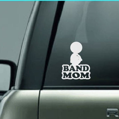 Band Mom Decal, High School Band Mom, Band Mom Car Decal, Band Car Decal, Band Family Decal, Marching Band Mom, Tuba Mom, CUSTOM