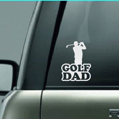 Golf Dad, Golf Dad Car Decal, Golf Dad Sticker, Golf Decal, Proud Golf Dad, High School Golf, Golf, Golf Tournament, Golfer, Golf Ball