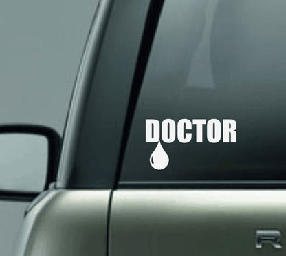 Hematologist Car Decal, Blood Doctor Car Decal, Proud Doctor Car Decal, Bone Marrow Car Decal, Hematology Doctor, Custom Doctor Decal